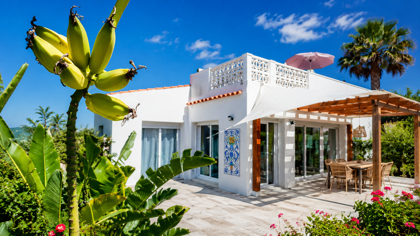Exterior de la casa